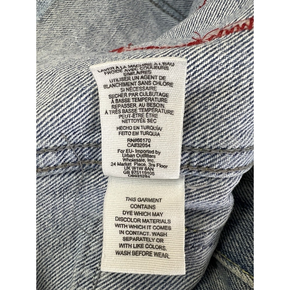 Free People Women's Dillon Denim Jacket‎ Jasmine Wash Blue Size Small - Picture 12 of 16